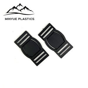 Black Side Release Buckle Lanyard Lariat For Neck Strap Mobile Cell Phone Card ID Badge Holder Camera Strap Buckle MA-004