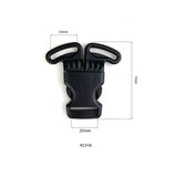 Kid Seat Safety Buckle Child Swing Plastic Buckle Quick Side Release for Three-point Safety Belt MA-005