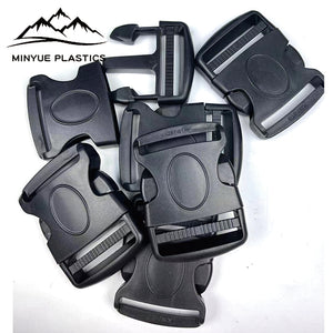 Plastic Side Curved Release Buckle For Tactical Backpack Luggage Straps Webbing Side Release Buckles Bag Accessories MA-007