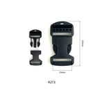 Plastic Quick Side Release Buckle Clip Breakaway Buckles for Garment Bag Part MA-011