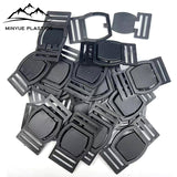 Black Side Release Buckle Lanyard Lariat For Neck Strap Mobile Cell Phone Card ID Badge Holder Camera Strap Buckle MA-004