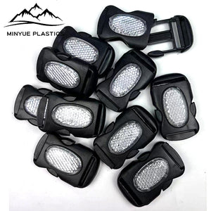 1"Plastic Side Release Buckle for Single Adjustable Belts Tactical Backpack Straps Webbing MA-008