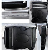 Plastic Side Curved Release Buckle For Tactical Backpack Luggage Straps Webbing Side Release Buckles Bag Accessories MA-007