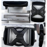 Hot Sale Plastic Side Release Buckle Clasps Webbing Dual Adjustable Arched Buckles for Outdoor Paracord Bracelet Backpacks Camping Kits Luggage Accessory MA-009