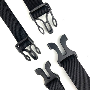 POM Plastic Side Release Buckle for Paracord Outdoor Sports Backpack Straps Webbing Bag Accessories MA-015